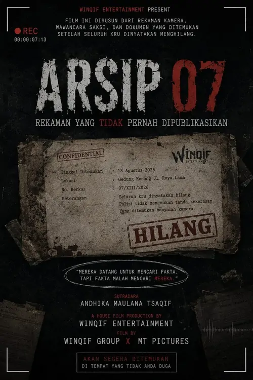 ARSIP 07: Rekaman Yang Tidak Pernah Dipublikasikan